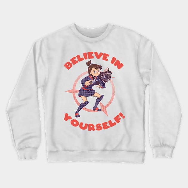 You Can Do It! Crewneck Sweatshirt by inverts